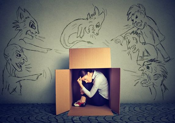Lady In Box